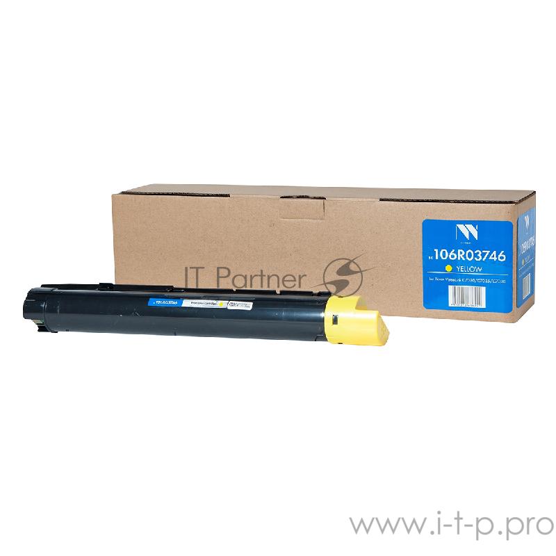 Картридж NVP совместимый NV-106R03746 Yellow для Xerox VersaLink C7020/C7025/C7030 (16500k)