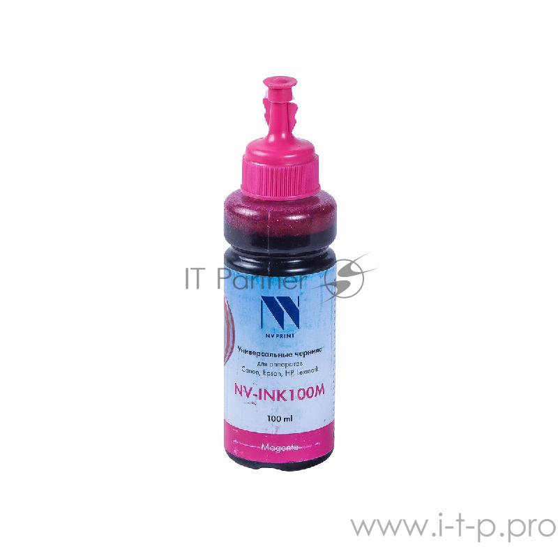 Чернила совместимые NV-INK100U Magenta универсальные на водной основе для аппартов Сanon/Epson/НР/Lexmark (100 ml)