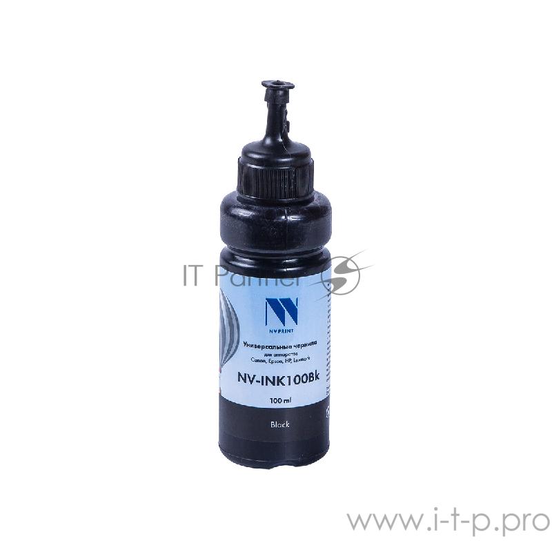 Чернила совместимые NV-INK100U Black универсальные на водной основе для аппартов Сanon/Epson/НР/Lexmark (100 ml)