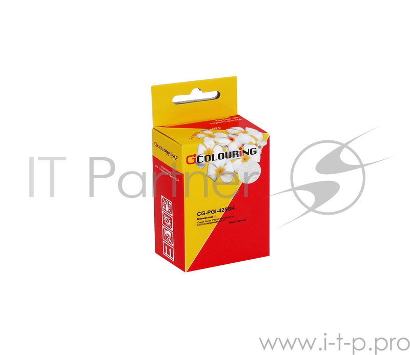 Картридж CG-PGI-425BK для принтеров Canon IP4840/4940/MG5140/MG5240/MG61 с чипом Black пигмент Colouring
