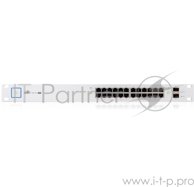 Сетевое оборудование UBIQUITI US-24-500W 24 портовый коммутатор с раздачей 24 В или 48 В на всех портах, 500Вт