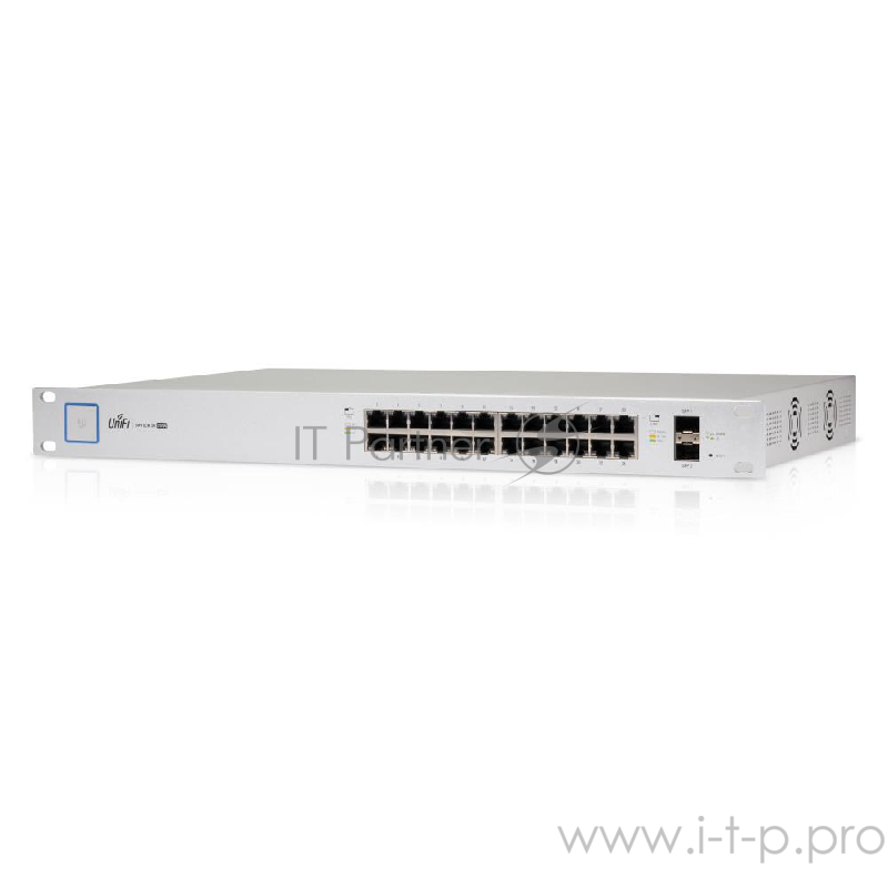 Сетевое оборудование UBIQUITI US-24-500W 24 портовый коммутатор с раздачей 24 В или 48 В на всех портах, 500Вт