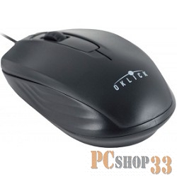 Мышь Oklick 195M черный оптическая (800dpi) USB 945621