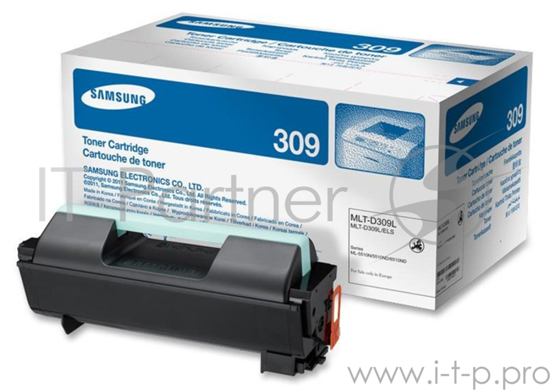 Тонер Картридж Samsung MLT-D309L черный для Samsung ML-5510N/5510ND/6510ND (30000стр.)