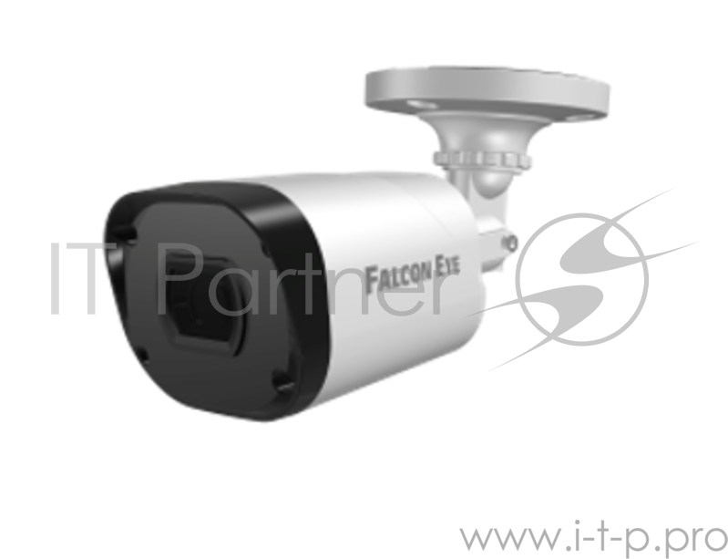 Видеокамера цилиндрическая, универсальная 1080P 4 в 1 (AHD, TVI, CVI, CVBS) с функцией «День/Ночь» 1/2.9 F23 CMOS сенсор, разрешение 1920 х 1080, 2D/3D DNR, UTC, DWDR Объектив f=3.6 мм. ИК подсветк