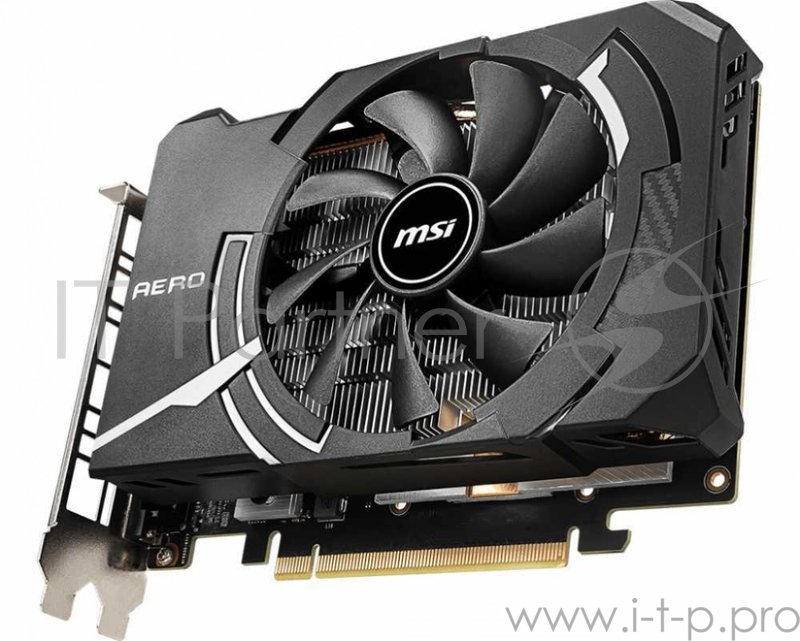 Видеокарта MSI PCI-E GTX 1660 Ti AERO ITX 6G nVidia GeForce GTX 1660TI 6144Mb 192bit GDDR6 1536/12000 DVIx1/HDMIx1/DPx1/HDCP Ret