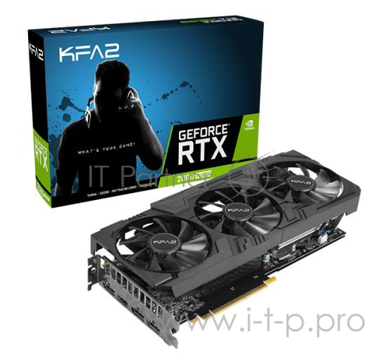 Видеокарта PCIE16 RTX2080 SUPER 8GB 2080 SUPER EX GAMER BK 8G KFA2