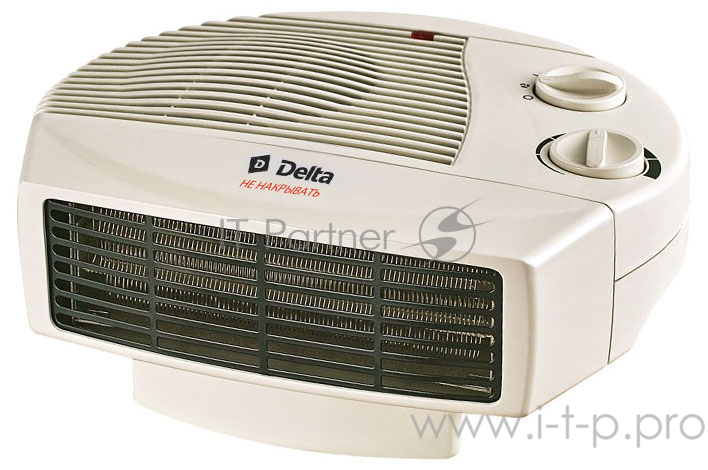 Тепловентилятор DELTA D-201/1 (2000 Вт, 2 режима нагрева, холодный обдув, регулируемый термостат, светов. индикатор работы, защита от перегрева)