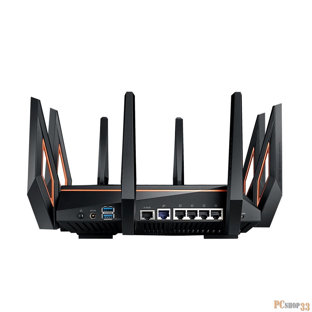 Роутер беспроводной Asus GT-AX11000 AX11000 10/100/1000BASE-TX/4G ready