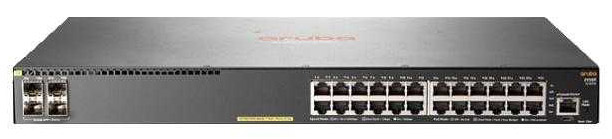 Aruba 2930F 24G 4SFP+ Swch (24x10/100/1000 RJ-45, 4x1/10G SFP+, L3 lite, 19)