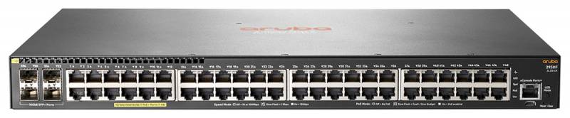 Aruba 2930F 48G 4SFP Swch (48x10/100/1000 RJ-45, 4xSFP, L3 lite, 19)