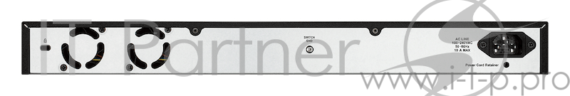 D-Link DGS-1100-26MPP/C1A, L2 Smart Switch with 24 10/100/1000Base-T ports and 2 1000Base-T/SFP combo-ports (20 PoE ports 802.3af/802.3at (30 W),4 80