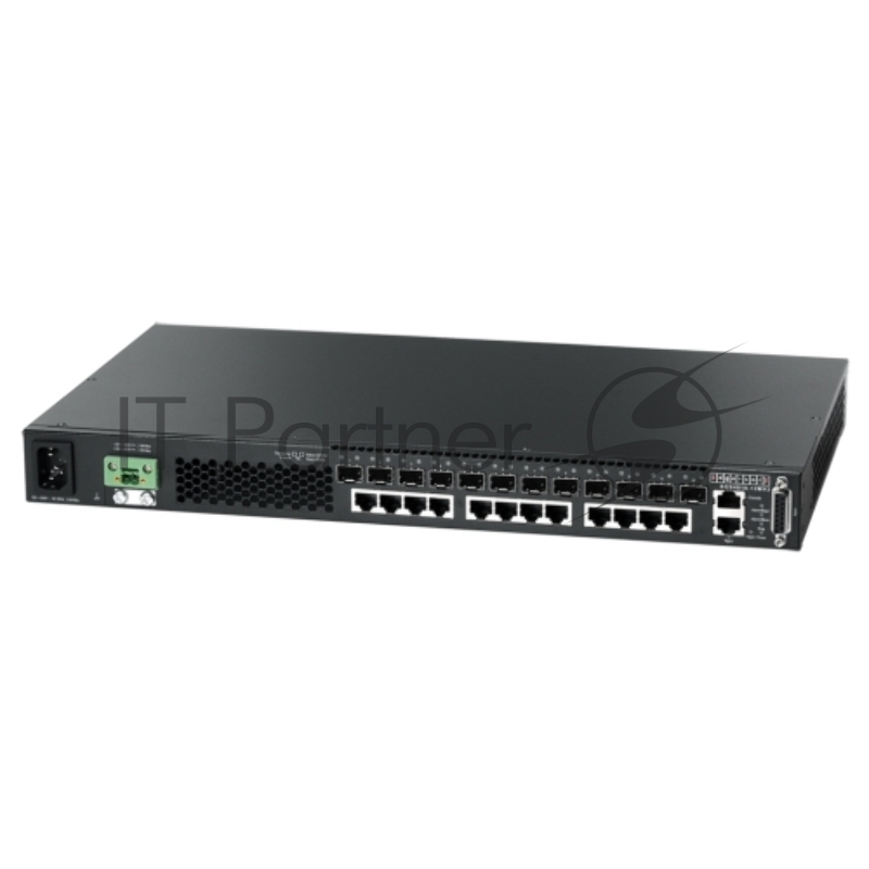 Коммутатор 12-Port 10/100/1000Base-T Combination(RJ-45/SFP) port L2+ Gigabit Ethernet Switch Edge-co