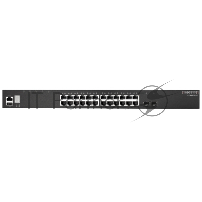 Коммутатор 24 x GE + 2 x 10G SFP+ ports + 1 x expansion slot (for dual 10G SFP+ ports) L2+ Stackable