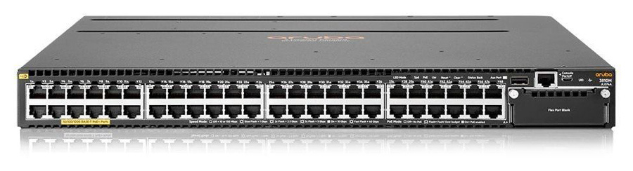 Коммутатор HPE Aruba 3810M JL428A 48G 4SFP+ 48PoE+ 680W