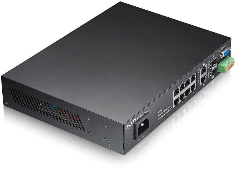 Сетевое оборудование ZYXEL MES3500-10-EU01V1F Коммутатор управляемый 8x10/100BASE-TX 2x10/100/1000BASE-T/Mini GBIC (SFP)