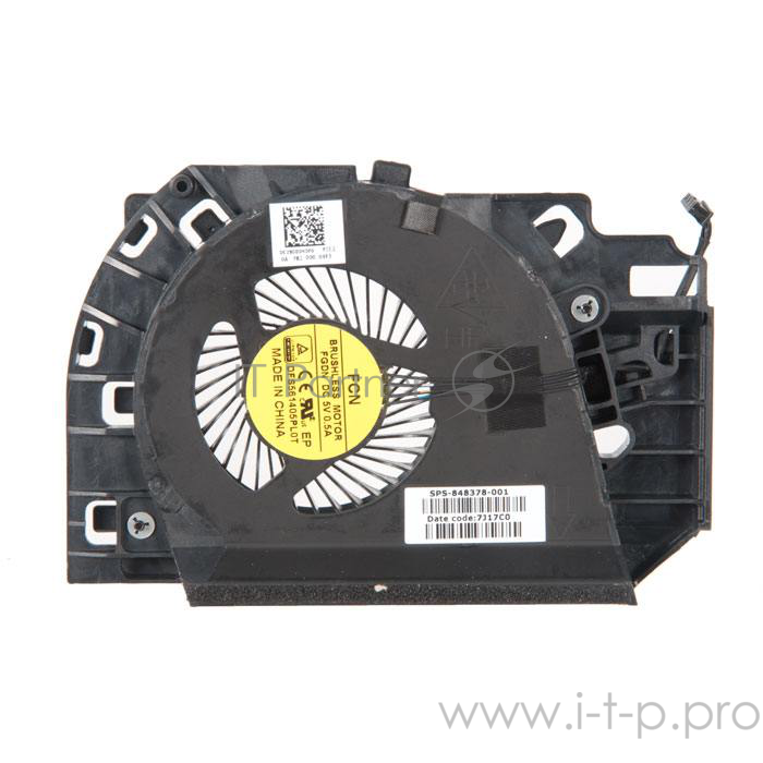 Вентилятор для HP для ZBOOK 17 G3, VGA