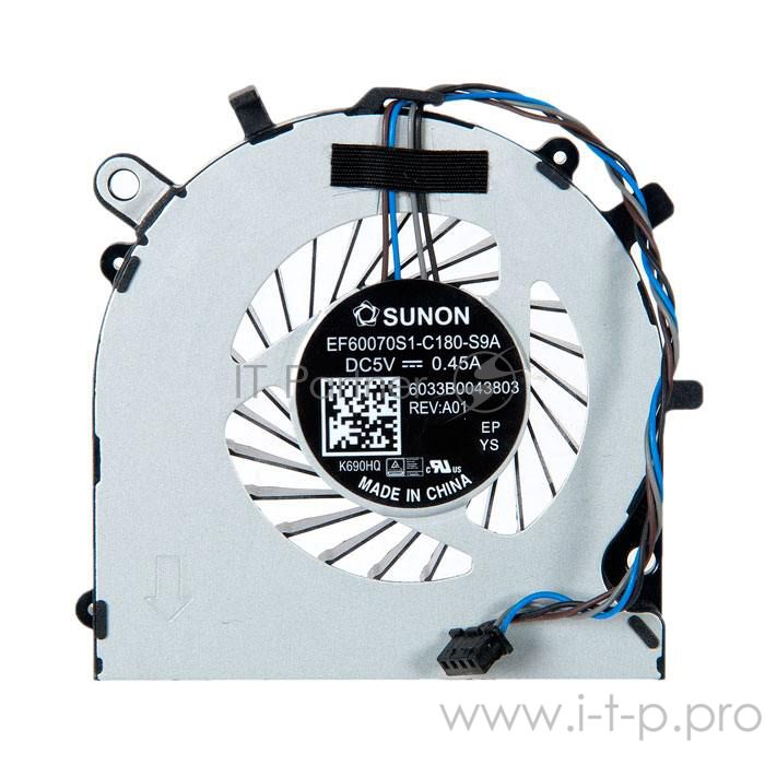 Вентилятор для HP 14-AC, 14-AF, 14-AN, 14-AM, 240, 245, 246, 340, 346, 348 G3, G4, G5