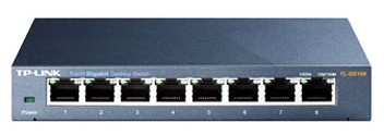 Сетевое оборудование TP-Link TL-SG108 8-port Desktop Gigabit Switch, 8 10/100/1000M RJ45 ports,metal case SMB