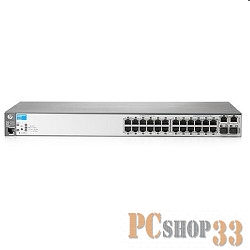 Сетевое оборудование HP J9623A Коммутатор HPE 2620-24 управляемый 24*10/100 + 2*10/100/1000 + 2*mini-GBIC SFP