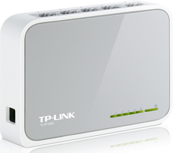 Сетевое оборудование TP-Link TL-SF1005D 5-портовый 10/100 Мбит/с настольный коммутатор