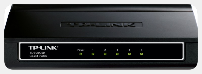 Сетевое оборудование TP-Link TL-SG1005D 5-портовый гигабитный настольный коммутатор