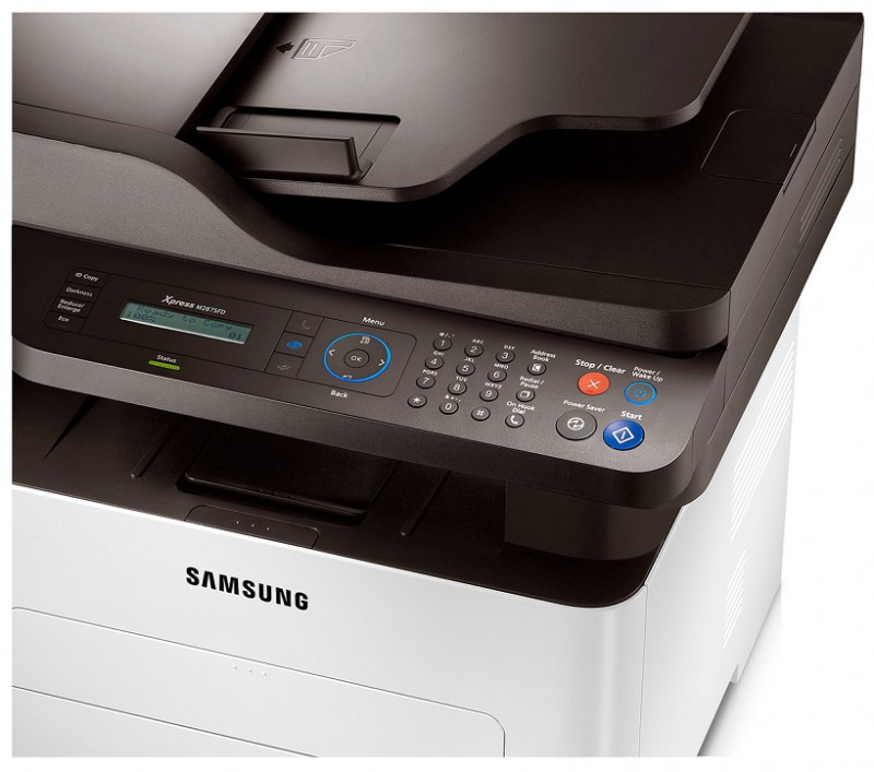 МФУ лазерный SAMSUNG SL-M4070FR (SS389P) A4 Duplex белый/черный