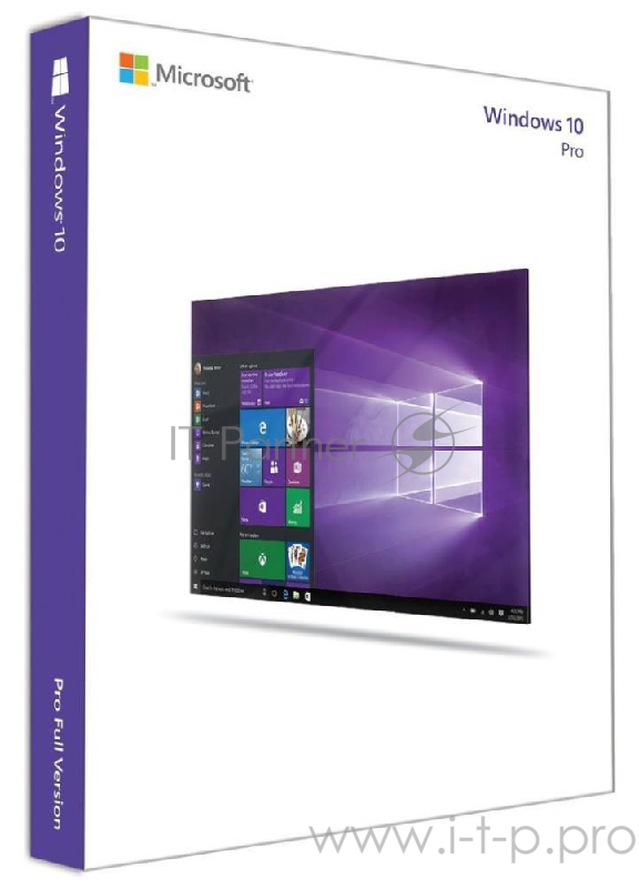 Операционная система Microsoft Windows 10 Professional 32/64 bit SP2 Rus Only USB RS (HAV-00105)