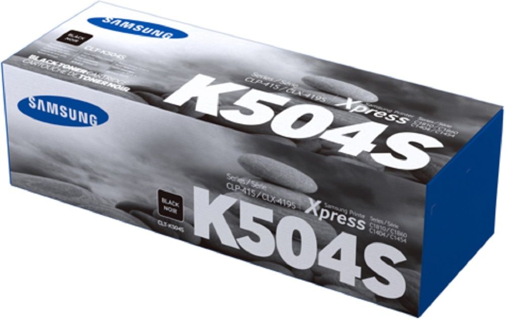 Тонер Картридж SAMSUNG CLT-K504S/ SU160A черный (2500стр.) для Samsung CLP-415/CLX-4195