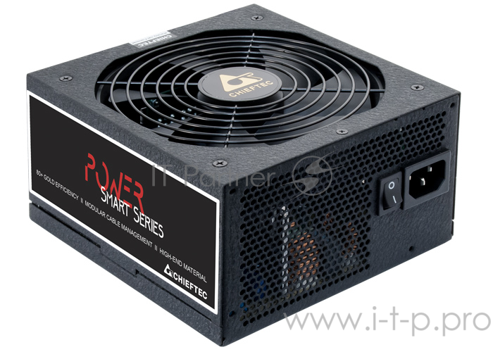 Блок питания Chieftec Power Smart GPS-550C (ATX 2.3, 550W, 80 PLUS GOLD, Active PFC, 140mm fan, Cable Management) Retail