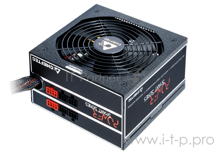 Блок питания Chieftec Power Smart GPS-550C (ATX 2.3, 550W, 80 PLUS GOLD, Active PFC, 140mm fan, Cable Management) Retail