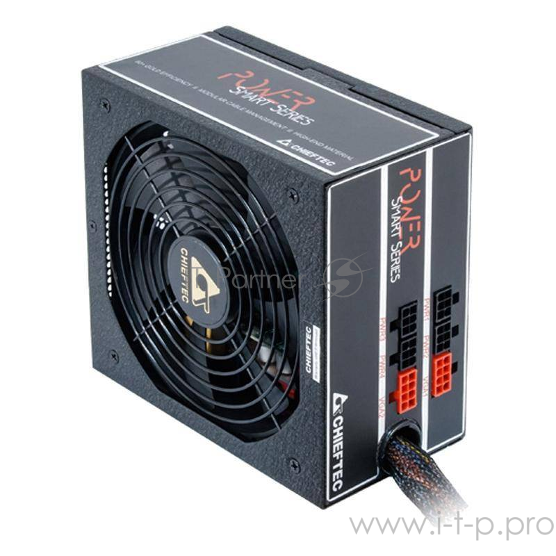 Блок питания Chieftec Power Smart GPS-550C (ATX 2.3, 550W, 80 PLUS GOLD, Active PFC, 140mm fan, Cable Management) Retail