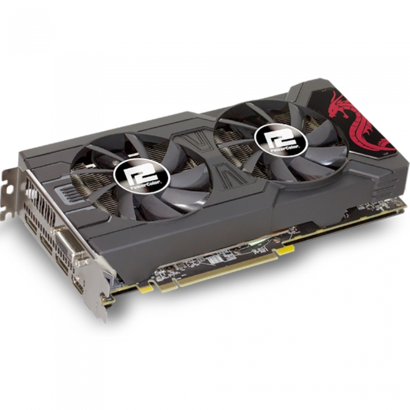 Видеокарта Powercolor AXRX 570 8GBD5-3DHD/OC RTL {20} (70525)