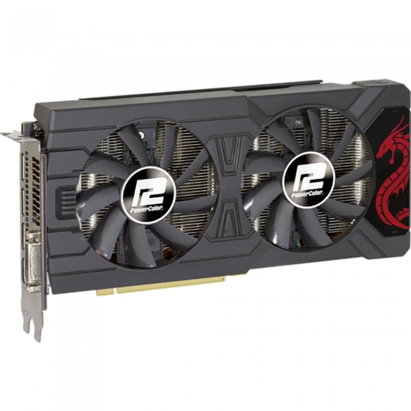 Видеокарта Powercolor AXRX 570 8GBD5-3DHD/OC RTL {20} (70525)