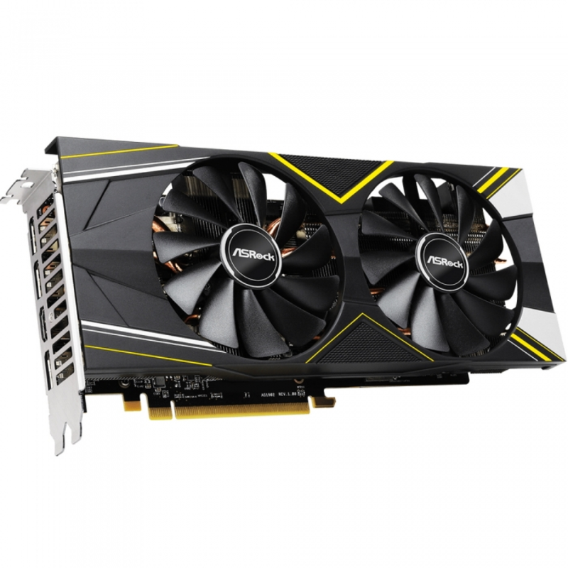 Видеокарта PCIE16 RX 5700 XT 8GB RX5700XT CLD 8GO ASROCK