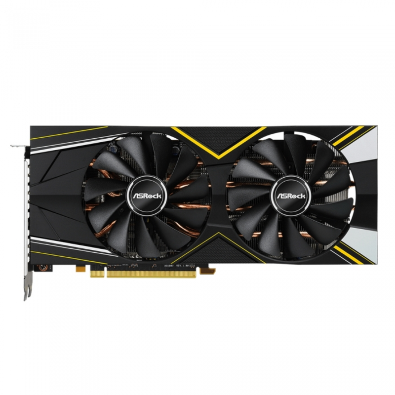 Видеокарта PCIE16 RX 5700 XT 8GB RX5700XT CLD 8GO ASROCK