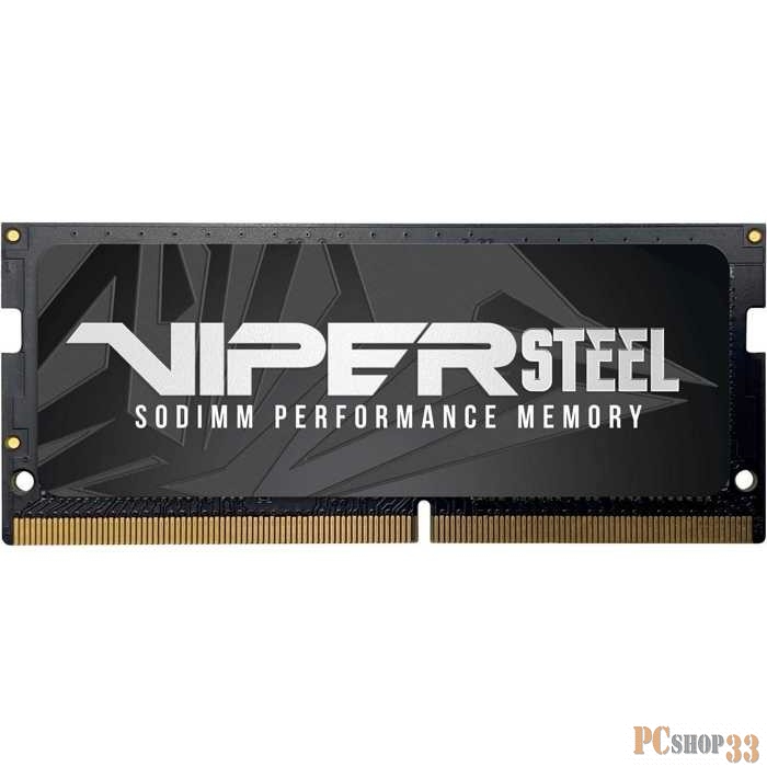 SO-DIMM DDR 4 DIMM 8Gb PC21300, 2666Mhz, PATRIOT Viper Steel (PVS48G266C8S) (retail)