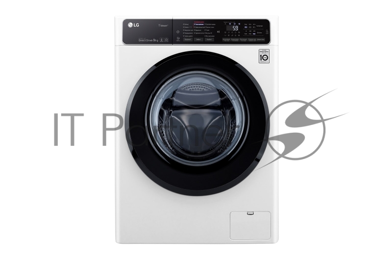 Стиральная машина LG F4H5VS6W / 9 кг. Прямой привод (Direct Drive)- 6 движений заботы (6 motion)- Smart Diagnosis- Обработка паром (Steam)- Система бесконтактной (NFC) диагностики Tag On - Сенсорная панель