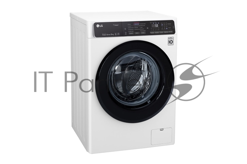 Стиральная машина LG F4H5VS6W / 9 кг. Прямой привод (Direct Drive)- 6 движений заботы (6 motion)- Smart Diagnosis- Обработка паром (Steam)- Система бесконтактной (NFC) диагностики Tag On - Сенсорная панель