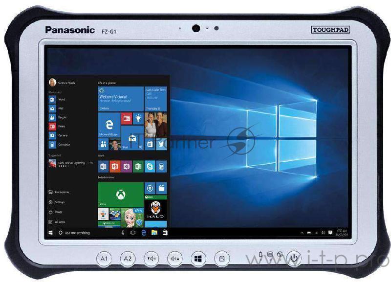 Планшет FZ-G1W1898T9 Полностью защищенный планшет FZ-G1mk5 Core i5-7300U, 2.4Ghz, 3Mb cache, 8Gb DDR3, 256Gb SSD, 10.1 WUXGA(IPSa) 1920x1200, BT, WiFi, HDMI, 1xUSB3.0, RearCam(8MP), Win10 Pro