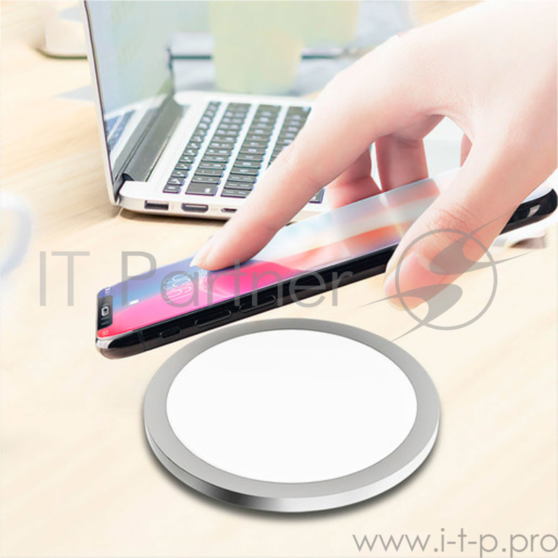 Lyambda Беспроводное зарядное устройство LNT1-WT. Цвет белый