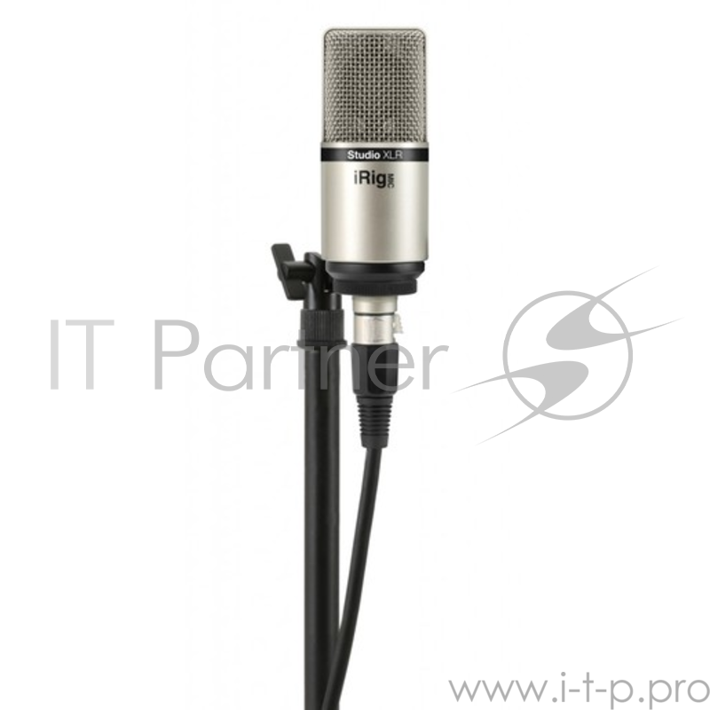 Микрофон IK Multimedia iRig Mic Studio XLR студийный конденсаторный для работы с устройствами на базе iOS, Android, Mac/PC