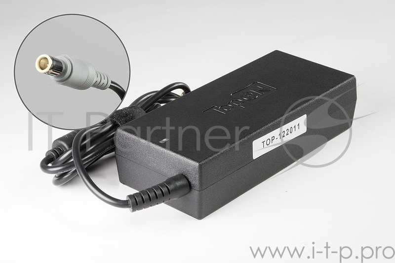 Блок питания для ноутбука IBM ThinkPad Z60 Z61 X60 X61 R60 R61 T60 T61 T400 T500 Lenovo 3000 C100 C200 N100 N200 (20V 4.5A 90W) TopON