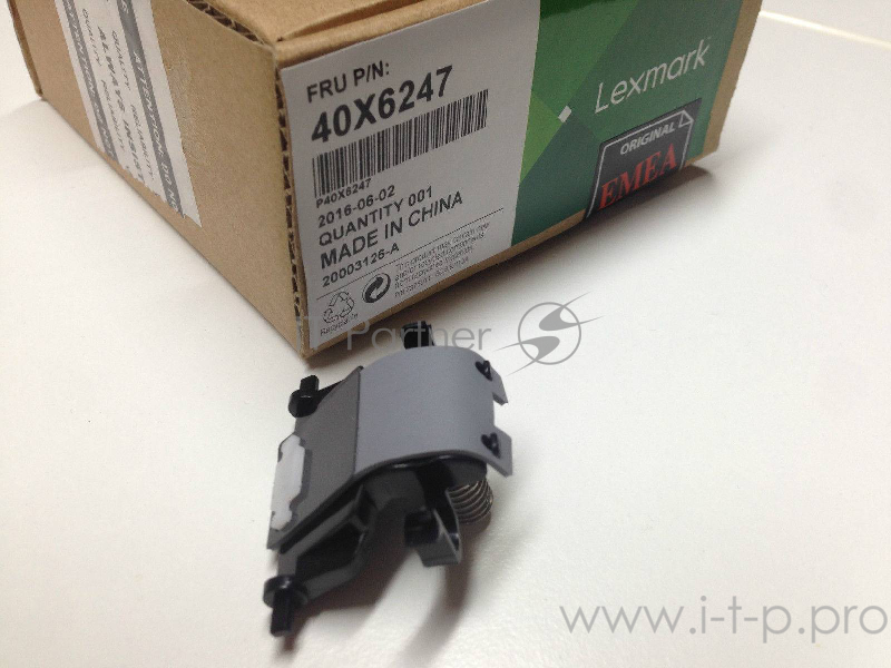 Тормозная площадка в сборе ADF Lexmark MX310 (40X6247)