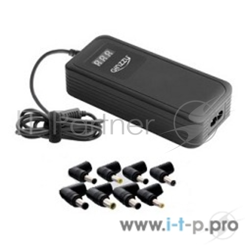 Аксессуар к ноутбуку GINZZU GA-1290UL { Адаптер питания GA-1290UL Universal LED USB 90 W}