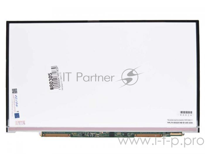 Матрица 13.1 Glare LTD131EQ2X, WXGA++ HD+ 1600x900, 20P, cветодиодная (LED), Toshiba, Uslim