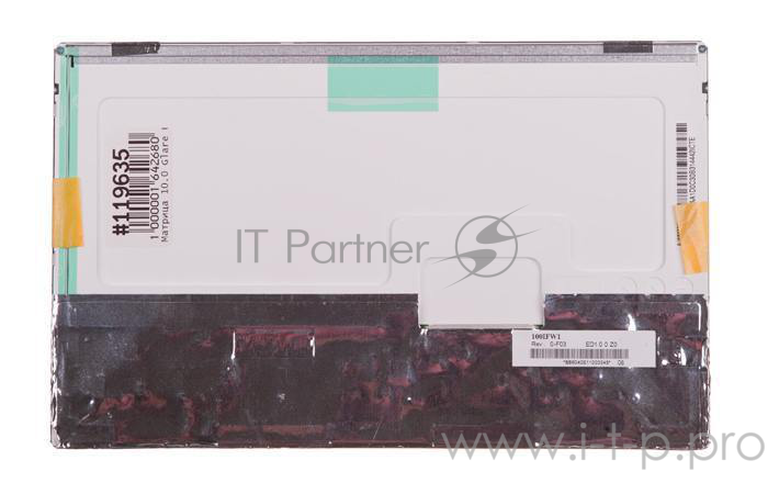 Матрица 10.0 Glare HSD100IFW1, WSVGA 1024x600, 30L, cветодиодная (LED), HannStar