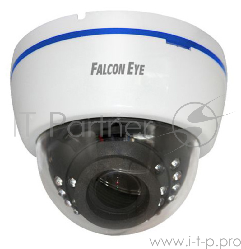 Falcon Eye FE-MHD-DPV2-30 Купольная, универсальная 1080 видеокамера 4 в 1 (AHD, TVI, CVI, CVBS) с вариофокальным объективом и функцией «День/Ночь» 1/2.9