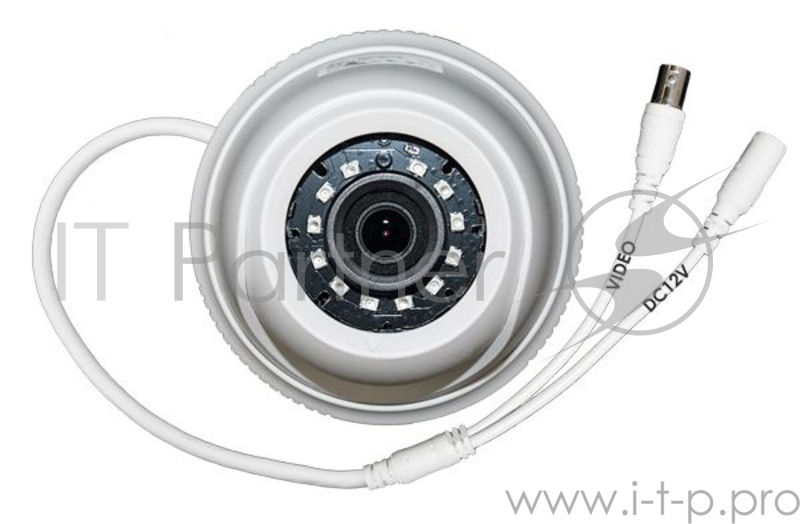 Falcon Eye FE-MHD-DP2e-20 Купольная, универсальная 1080P видеокамера 4 в 1 (AHD, TVI, CVI, CVBS) с функцией «День/Ночь» 1/2.9 F23 CMOS сенсор, разрешение 1920 х 1080, 2D/3D DNR, UTC, DWDR
