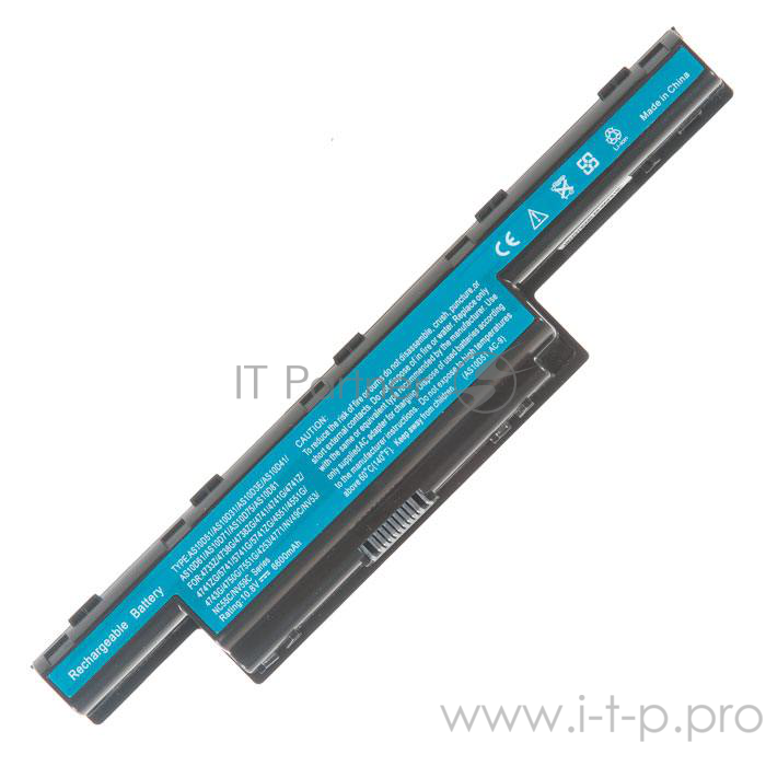 аккумулятор для ноутбука Acer Aspire 5741, 4741, 4551, 4551G, 4771, 4771G, 5551, 5741, 5741G, для TravelMate 5740, 5740G, для eMachines E640, E730, G640, G730, 6600mAh 10.8V